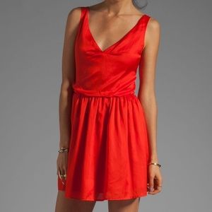 The Man Repeller x PJK Red Dress Size M